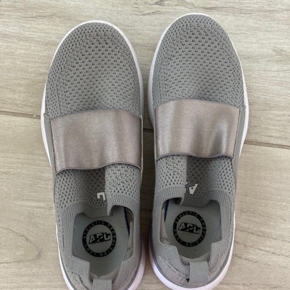 APL grey slip ons